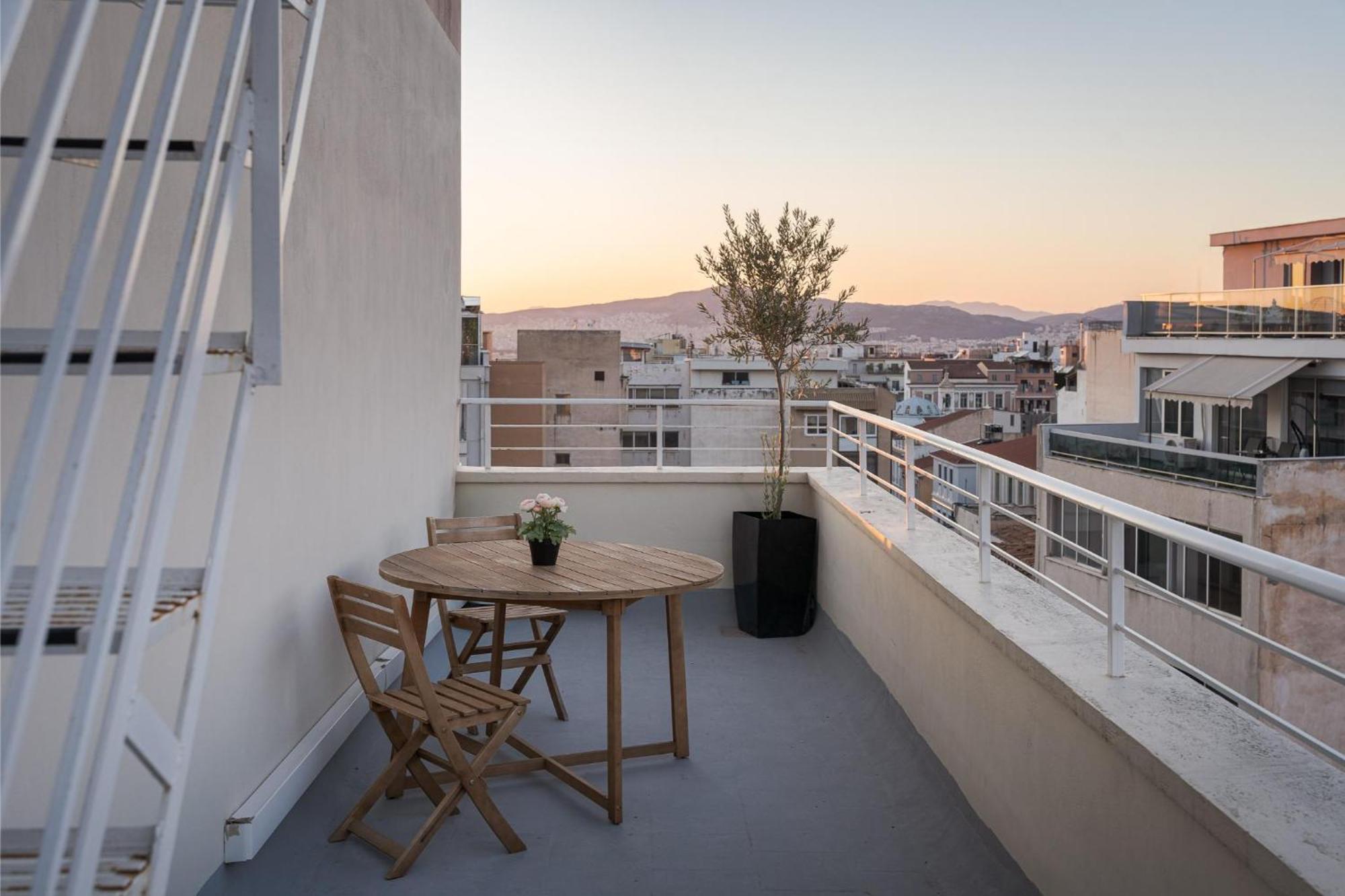Apartmán Syntagma Unique Penthouse Atény Exteriér fotografie